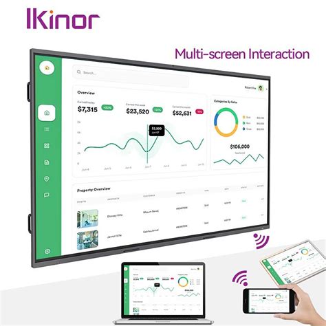 Meeting Teaching Smart Whiteboard 4K Smart Classroom Infrared All In