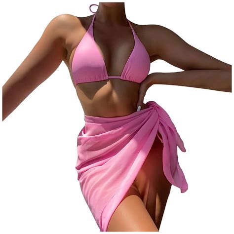 Zourih Women S Split Swimsuit Women Bikini Set Printed Sleeveless