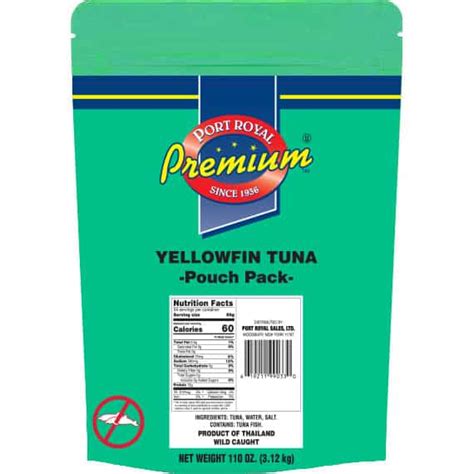 Tuna Pouch Yellowfin - Port Royal Sales