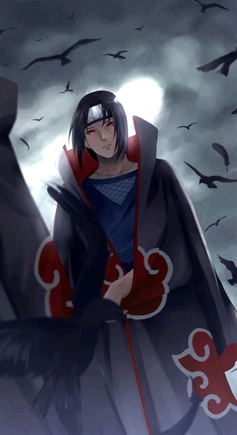 Itachi Uchiha Akatsuki Naruto Naruto Shippuden Papel De Parede Hd