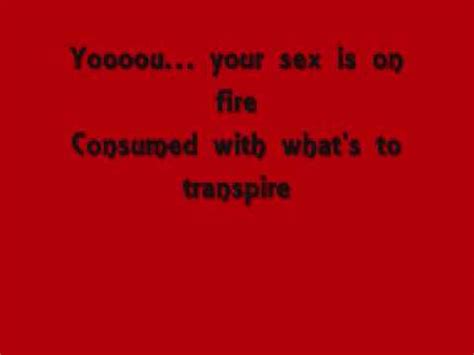 Kings Of Leon Sex On Fire Lyrics YouTube