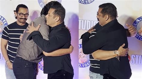 Salman Khan Shows Love For Aamir Khan And His Son Junaid Khan At Dono Movie Premiere Youtube