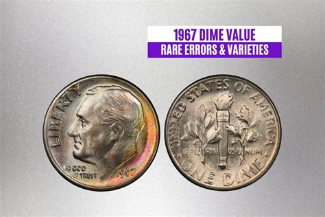 1967 Roosevelt Dime Value Rare Errors And Varieties