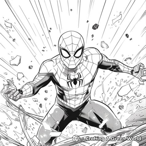 Spider Man No Way Home Coloring Pages Free And Printable