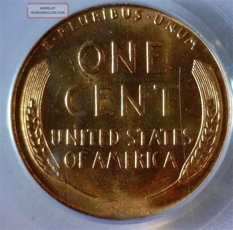 1939 Pcgs Ms 66 Red Lincoln Wheat Cent