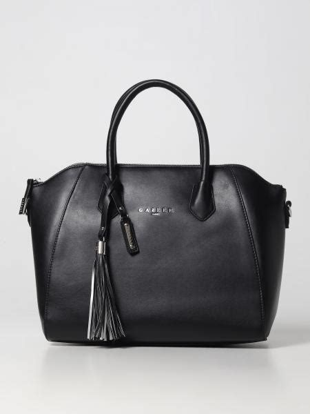 GAËLLE PARIS: tote bags for woman - Black | Gaëlle Paris tote bags ...