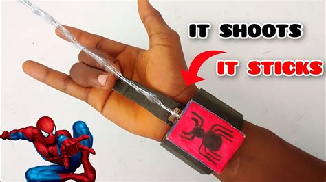 Make Your Own Web Shooter Epic DIY From A Amazing Spiderman Web