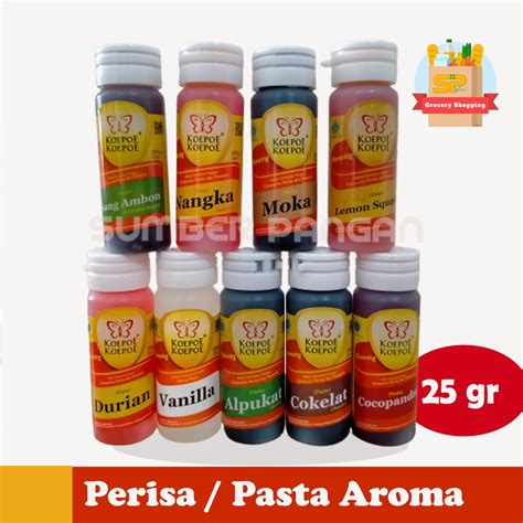 Jual Koepoe Pasta Perisa Makanan Minuman Kue 25ml Pasta Aroma Koepoe