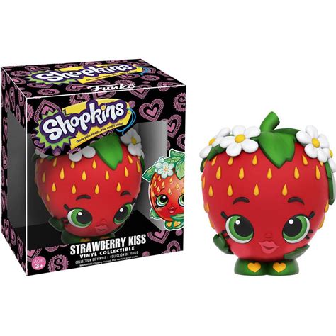 Funko Shopkins Strawberry Kiss Stylized Vinyl Collectible Figure New Ebay