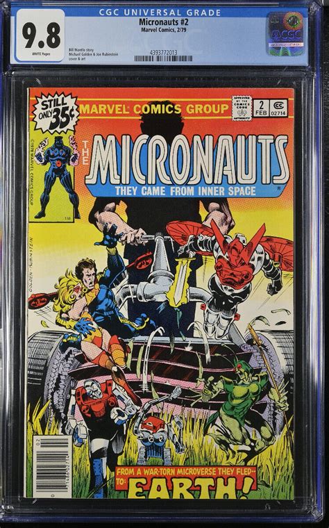 Micronauts Cgc Marvel Comic Book Ebay