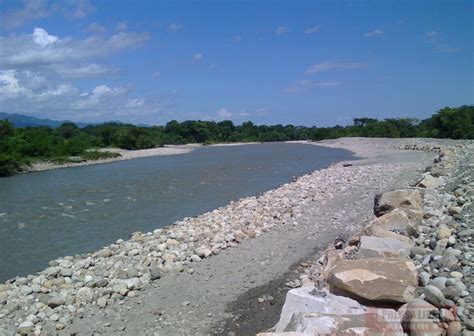 Listas obras de protección del rio Cravo Sur sobre el sector de