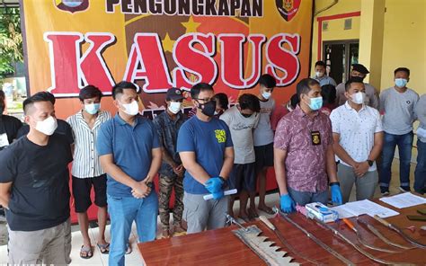 Anggota Geng Motor All Star Ditangkap Puluhan Lainnya Masih Diburu