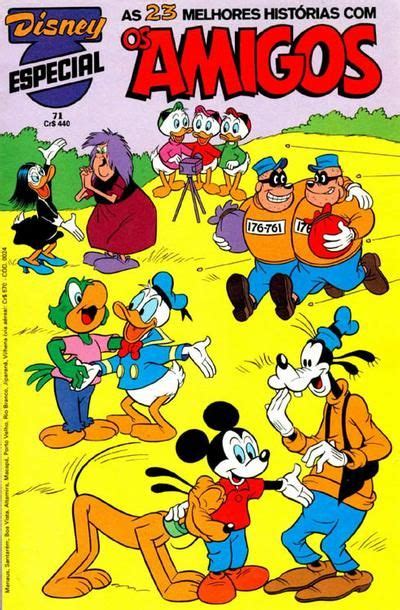 GCD Cover Disney Especial 71 Old Comics Disney Cartoons Disney