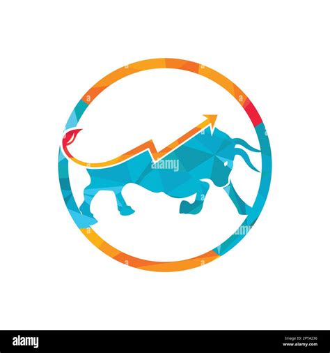 Dise O De Logotipo De Toro Financiero Trade Bull Chart Logotipo De