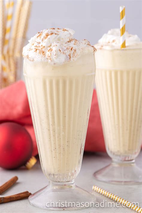 Eggnog Milkshake