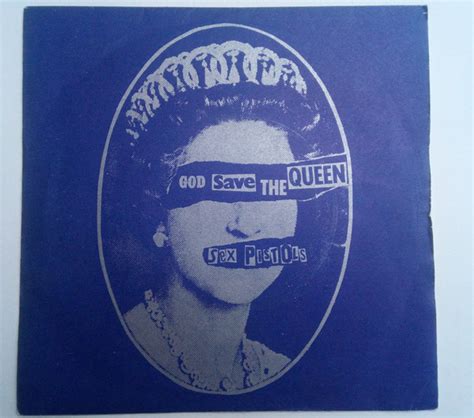 Sex Pistols God Save The Queen Curved Rear Thumbcut Vinyl Discogs