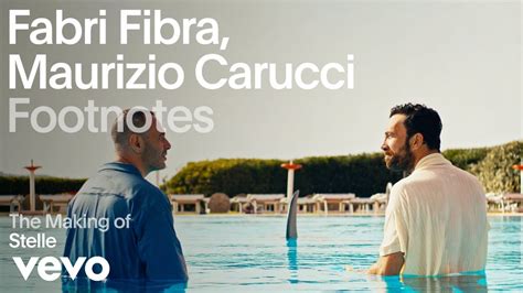 Fabri Fibra Maurizio Carucci The Making Of Stelle Vevo Footnotes