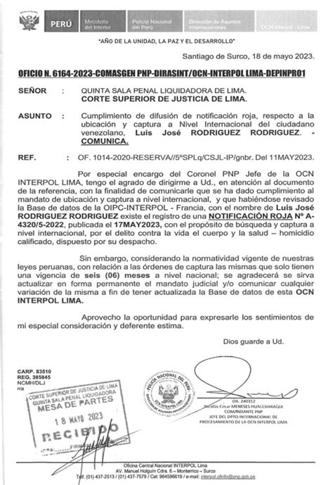 Csj De Lima On Twitter Atenci N La Quinta Sala Penal Liquidadora De