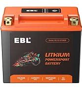 Amazon EBL Lithium Motorcycle Battery LiFePO4 YTX4L BS 12V 2 5Ah