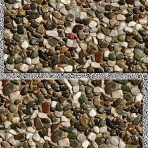 Washed Gravel Paving Outdoor Texture Seamless