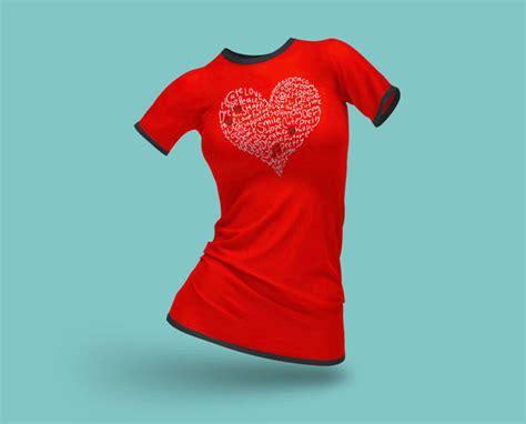 Camiseta Feminina Mockup Psd Ag Ncia Bran