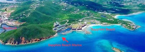 The Marina at Sapphire Beach St. Thomas | Beautiful Boat Slips for Rent at Sapphire Beach Marina ...