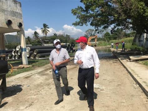 Entrega Capaseg Obras De Agua Potable En Chacalapa Del Pac Fico San