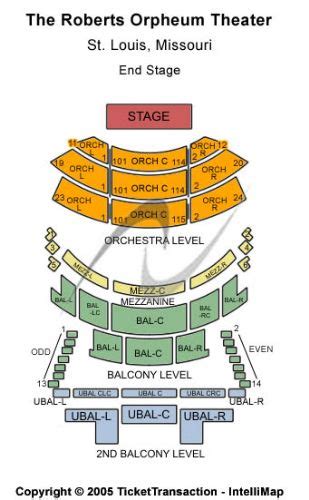 The Roberts Orpheum Theater Tickets And The Roberts Orpheum Theater