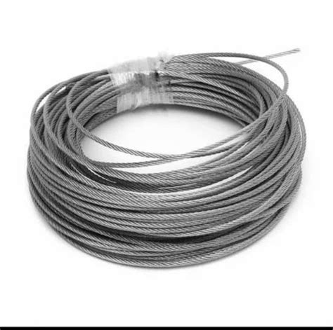 Iron Pvc Coated Wire Ropes M Mm At Meter In Ahmedabad