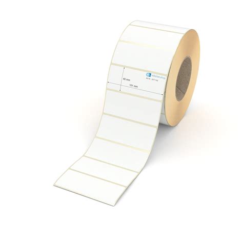 etiketten shop Etikett 101 x 40 mm Transferpapier weiß leicht