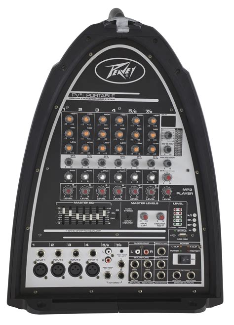 Peavey PVi Portable Powered PA System Mega Music Store