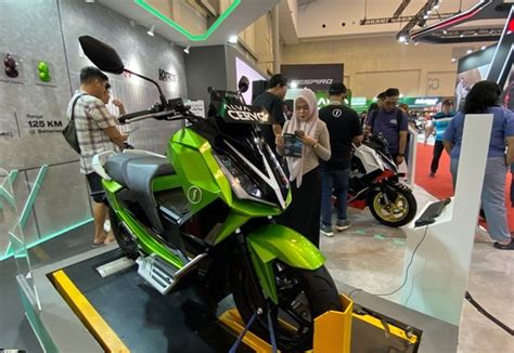 Motor Listrik Ini Paling Banyak Dijajal Pengunjung Imos