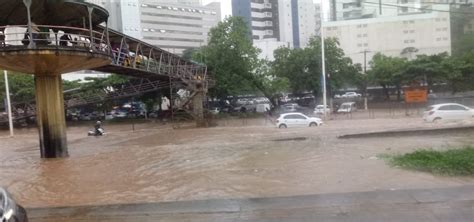 Chuva Em Salvador Motoristas Enfrentam Alagamentos E Codesal Registra