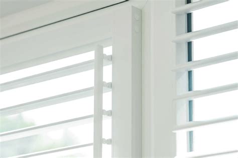 Echo True White Perfect Fit Shutter Blind No Drill Perfect Fit Shutters