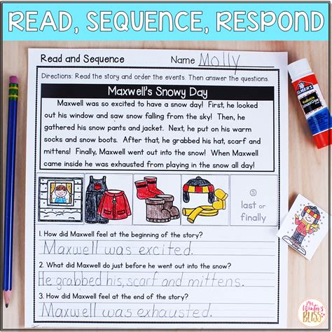 Sequence The Events In Camping In The Rain Ela Worksheets Worksheets Library