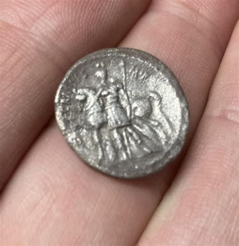 So Incredibly Excited To Acquire This A Silver Denarius Minted By Publius Crassus Son Of The