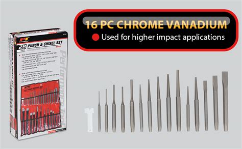 Amazon Performance Tool W Piece Punch And Chisel Set