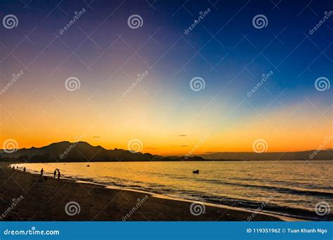 Phan Rang Ninh Chu Beach Vietnam Stock Photo Image Of Colorful