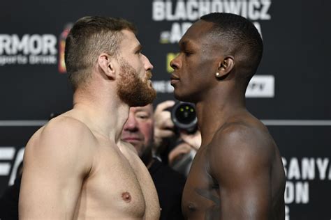 Israel Adesanya Vs Jan Blachowicz All You Need To Know About UFC Fight