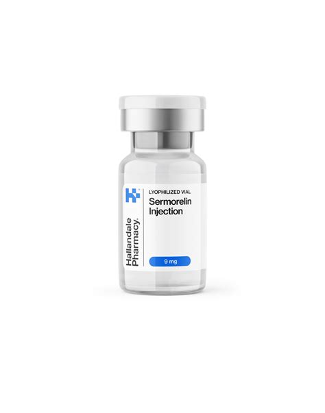 Sermorelin 9 Mg Injectable 1000 μgml Requires Reconstitution