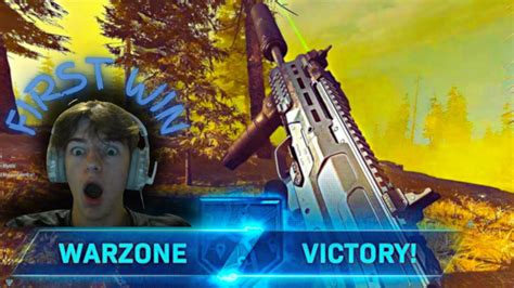 My First Win Warzone 20 Youtube