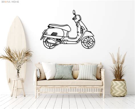 Your Custom Motorcycle Metal Silhouette Wall Art - BrossHome