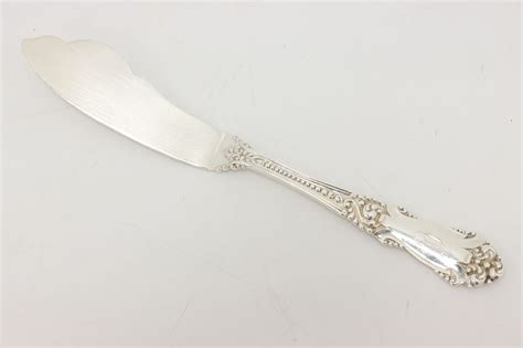 Sterling Silver Antique Master Butter Knife D Mono