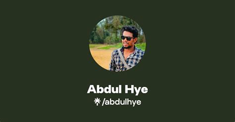 Abdul Hye Linktree