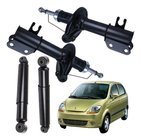 Kit Amortiguadores Chevrolet Matiz 2006 2015 Alta Calidad Envío gratis