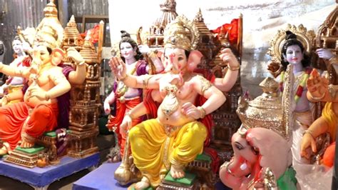 Bengaluru Plaster Of Paris Ganesha Idols For Rent News First Prime