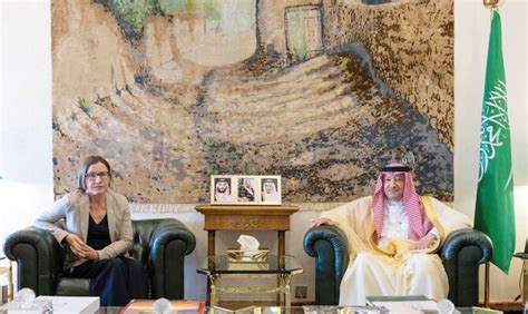 Saudi Deputy Foreign Minister Receives Red Cross President Arab News