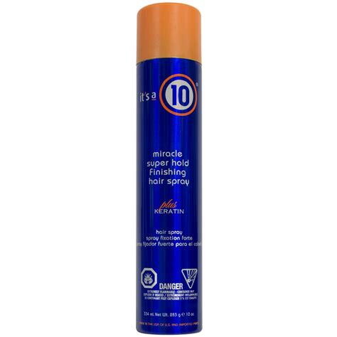 Its A 10 Miracle Super Hold Finishing Hair Spray Shop Styling