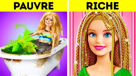 Barbie Riche Vs Barbie Pauvre Relooking Fantastique Gadgets De