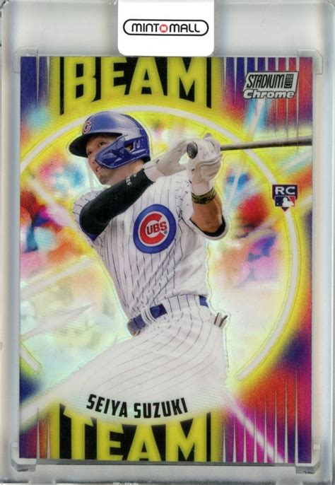 Mint Topps Stadium Club Chrome Chicago Cubs Seiya